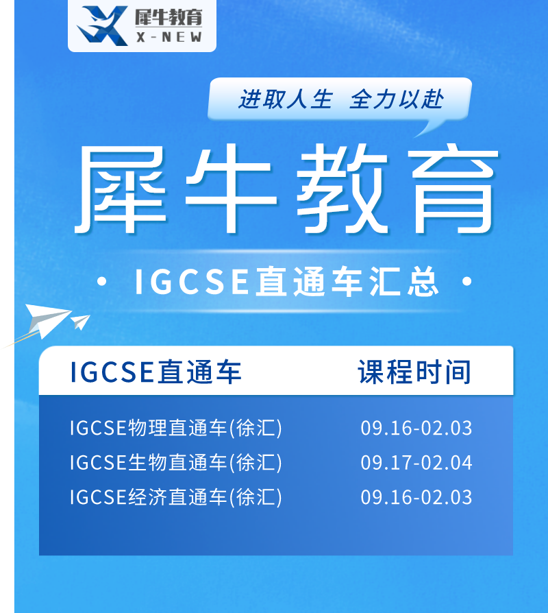 IGCSE课程