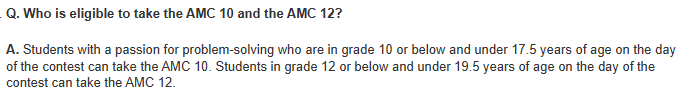 AMC10竞赛