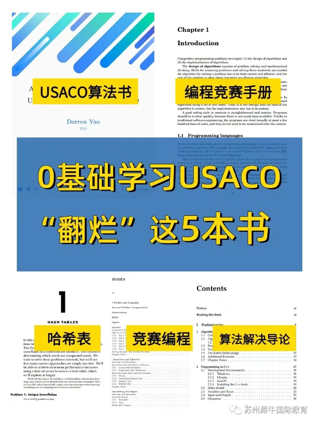 USACO计算机竞赛,USACO竞赛时间,USACO比赛内容,犀牛USACO竞赛培训,0基础如何入门USACO竞赛,