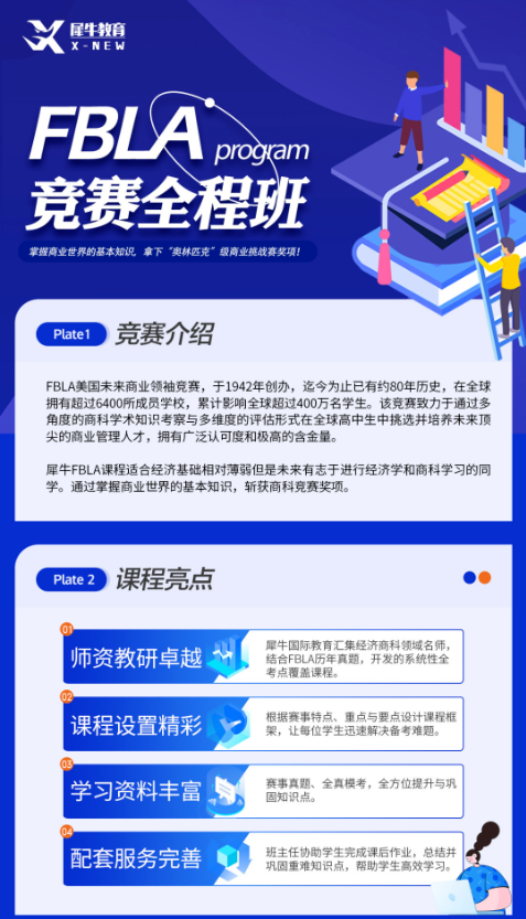 FBLA商业竞赛,FBLA培训班FBLA竞赛时间安排,