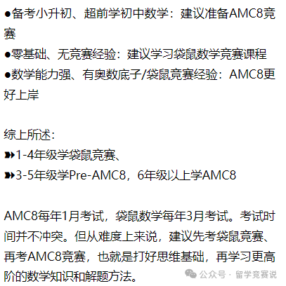 AMC8数学竞赛