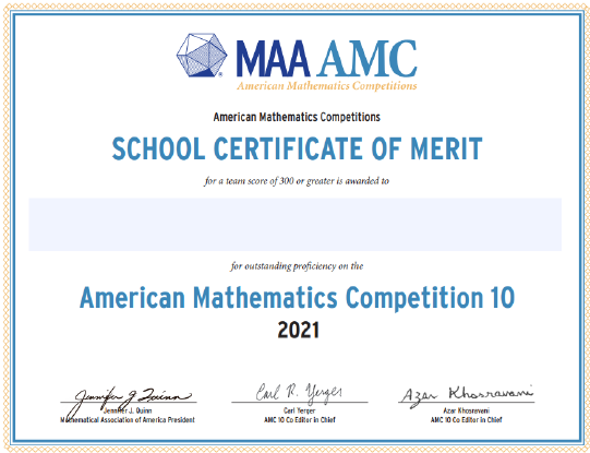 AMC10数学竞赛