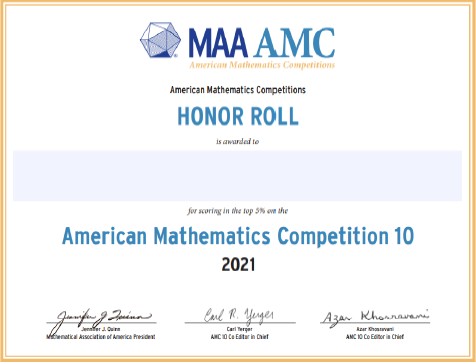 AMC10数学竞赛