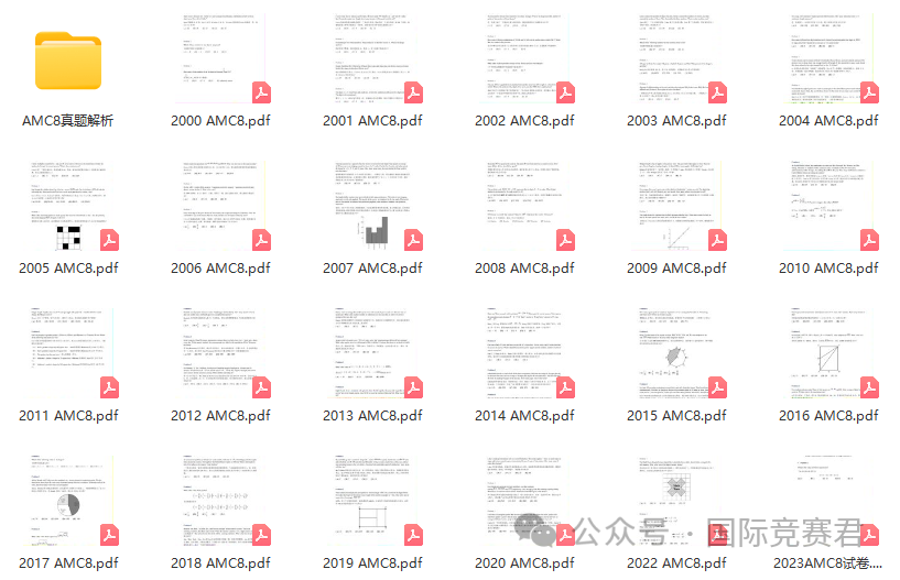 AMC8数学竞赛