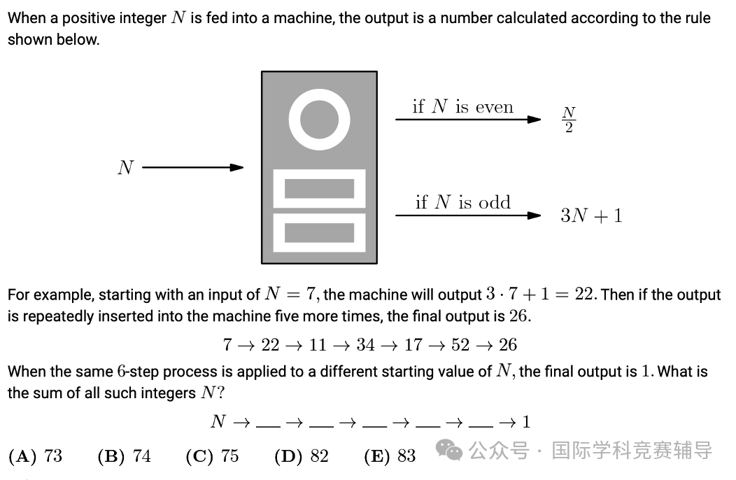 AMC8数学竞赛