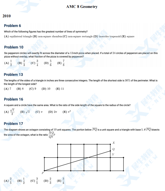 AMC8数学竞赛