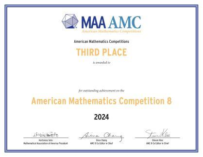 AMC8数学竞赛