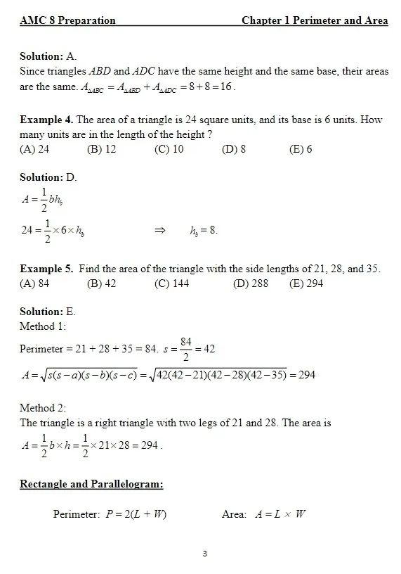 AMC8数学竞赛