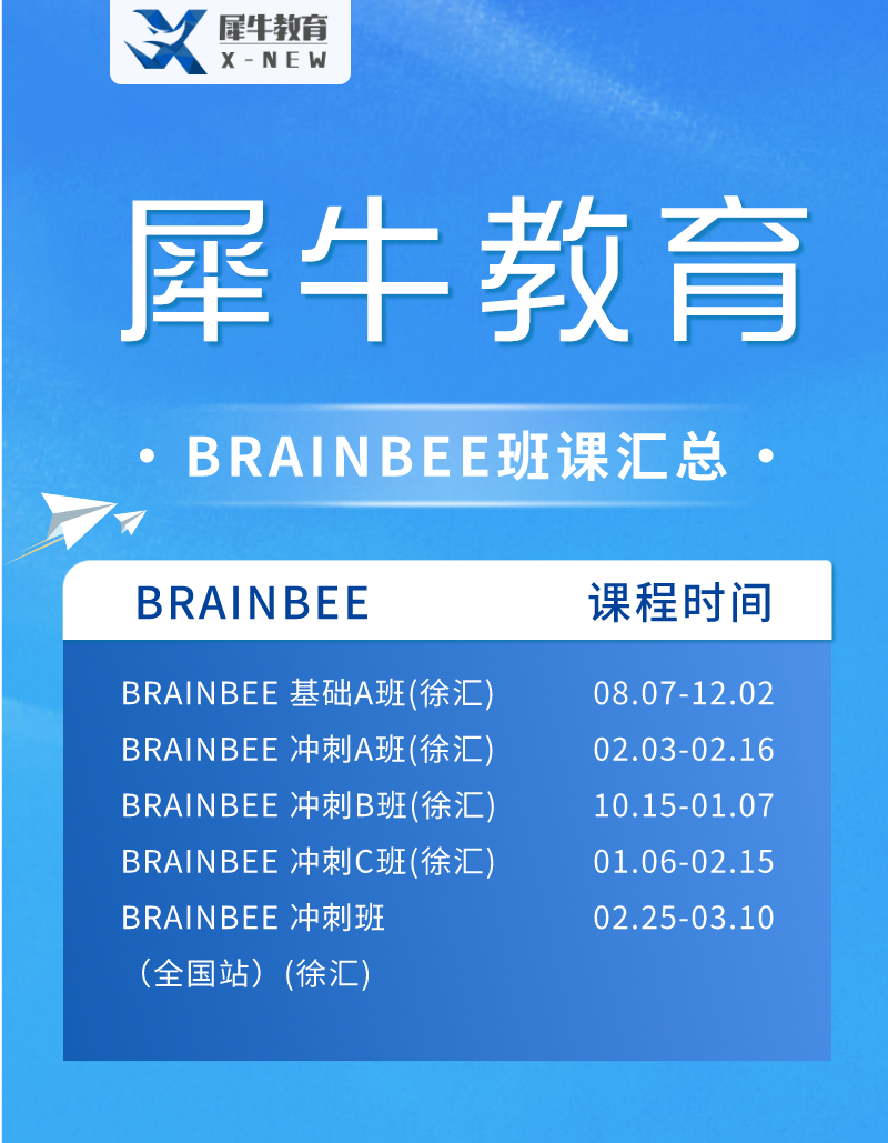 BrainBee生物竞赛