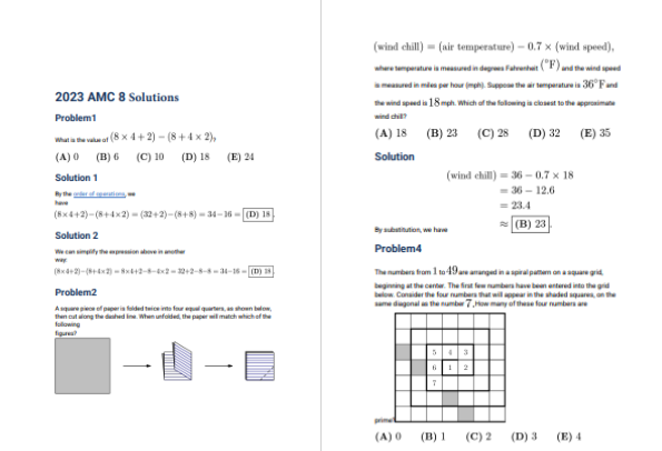 AMC8数学竞赛