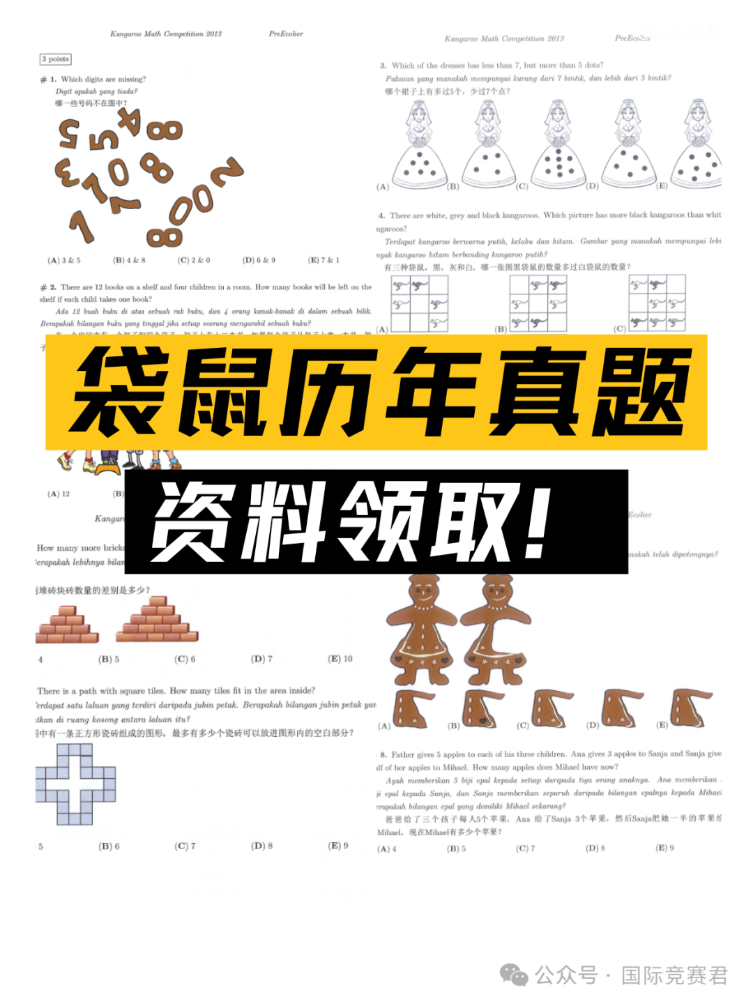 袋鼠数学竞赛