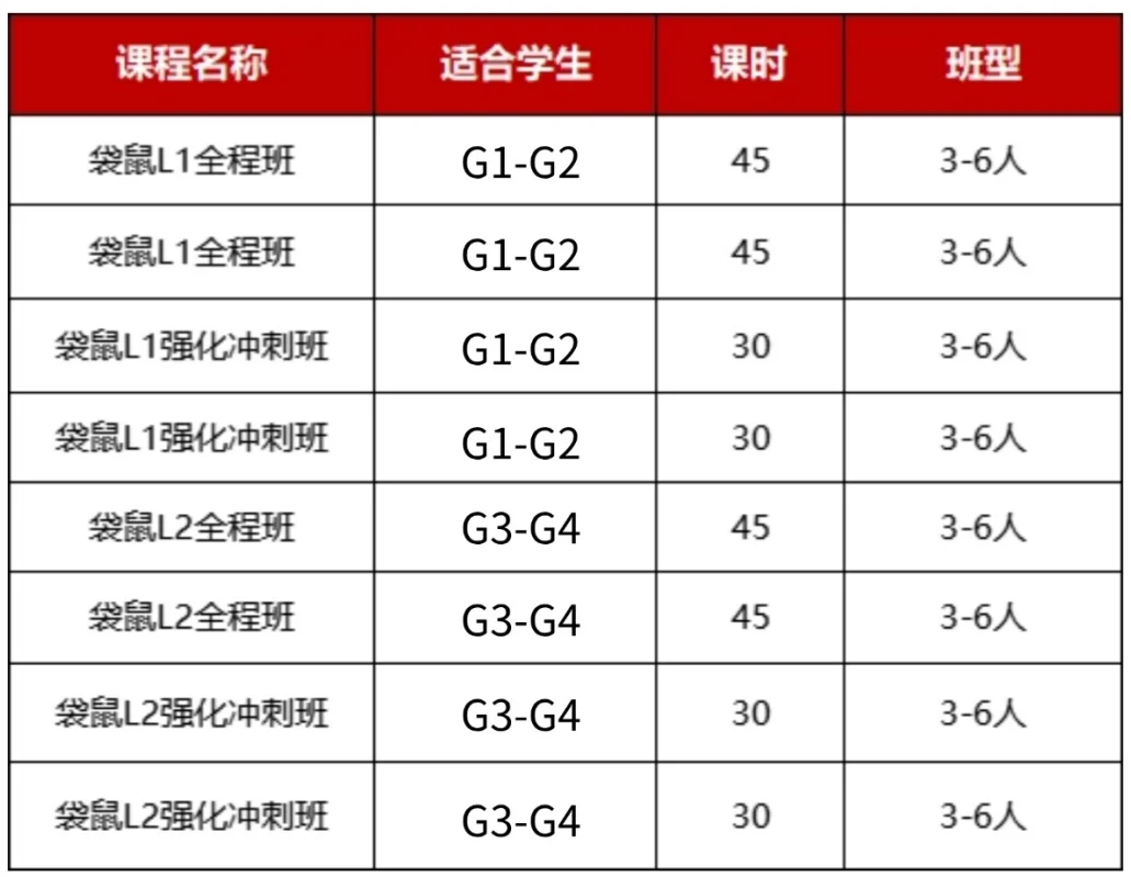 袋鼠数学竞赛