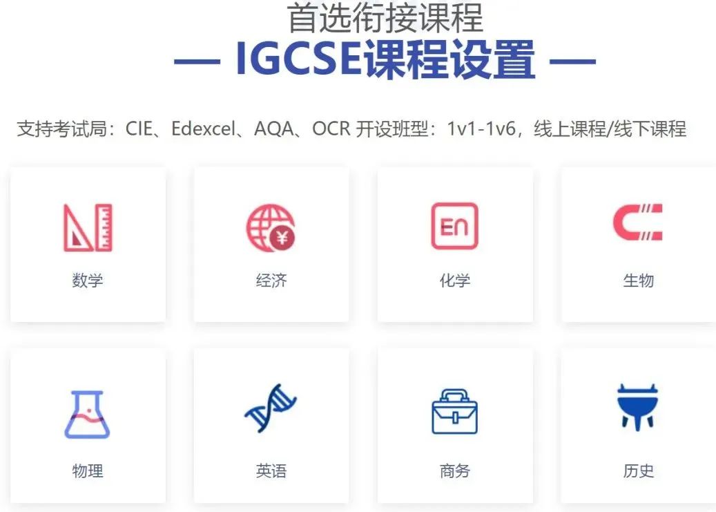 IGCSE课程